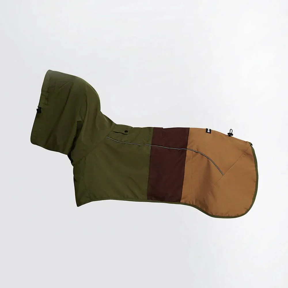 Impermeabile per cani Breatheshield™ - Verde Marrone Chiaro - Image 6