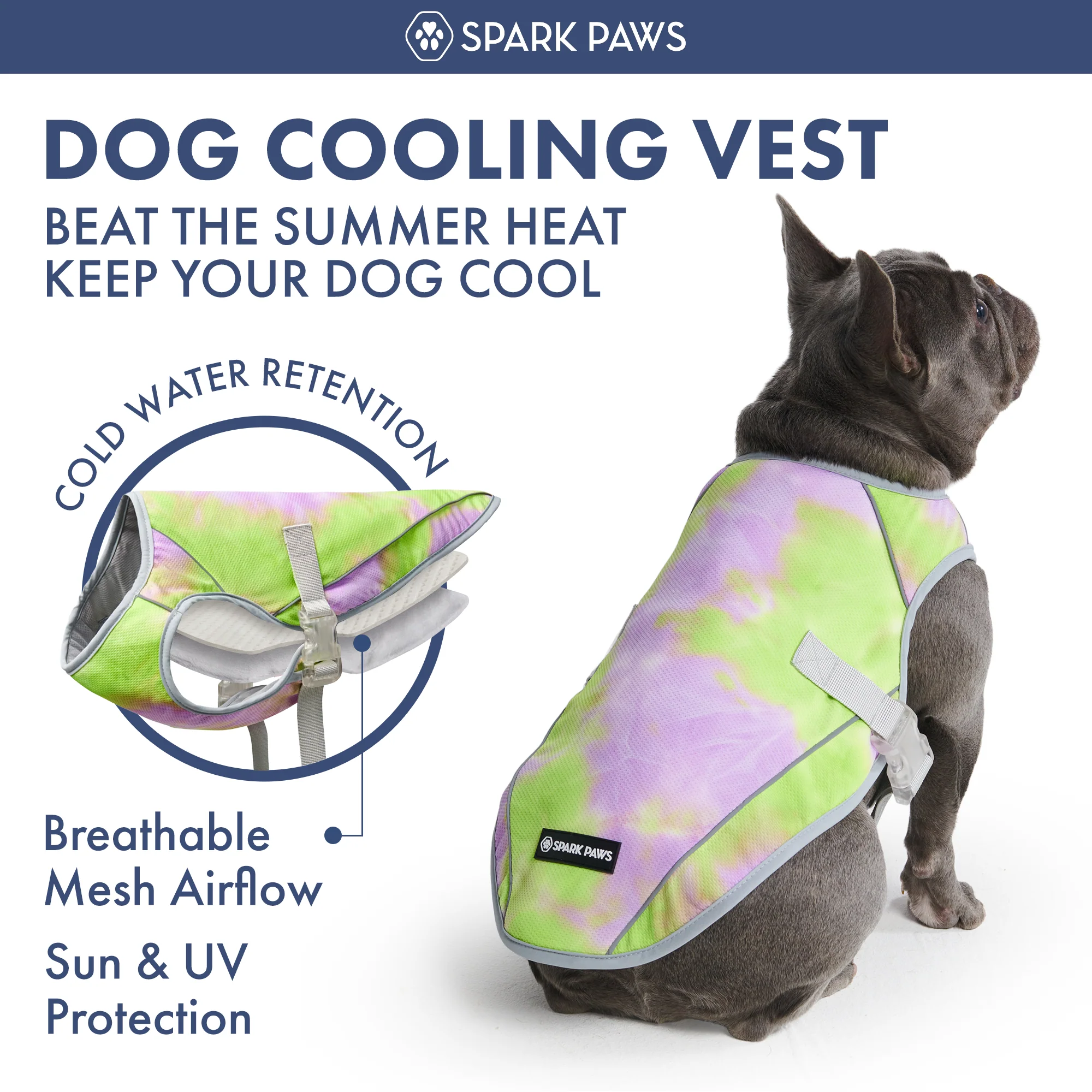 Gilet di raffreddamento per cani (multicolore) - Image 43