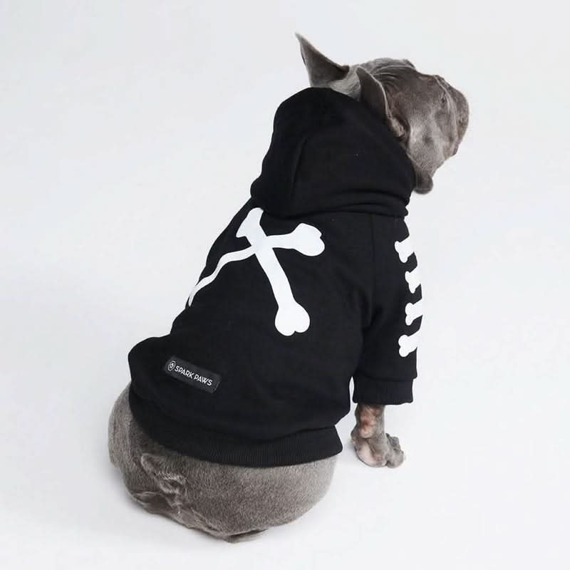 Felpa con cappuccio per cani con stampe - Image 12
