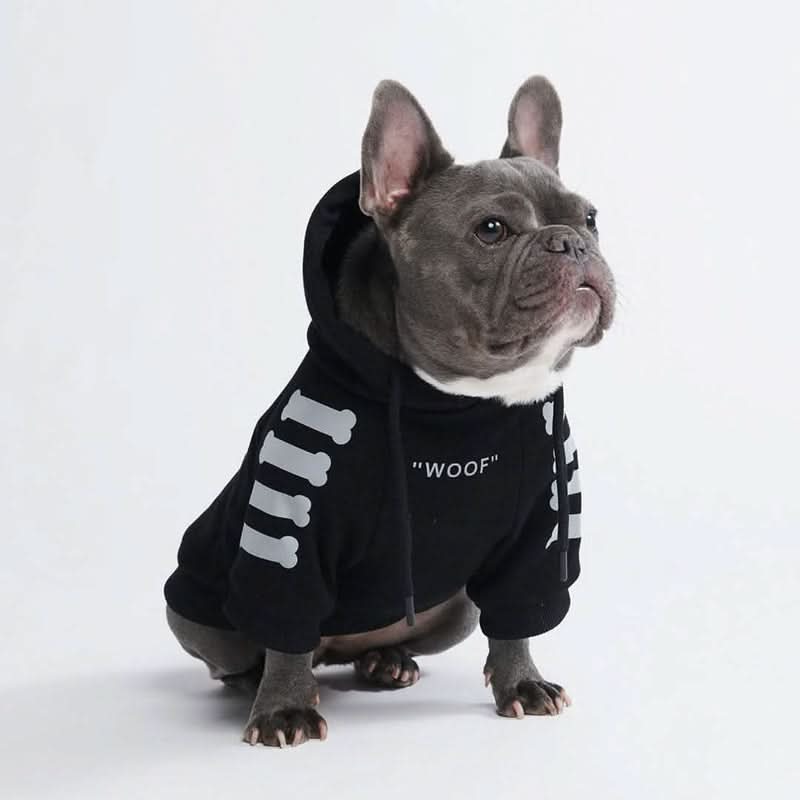 Felpa con cappuccio per cani con stampe - Image 13