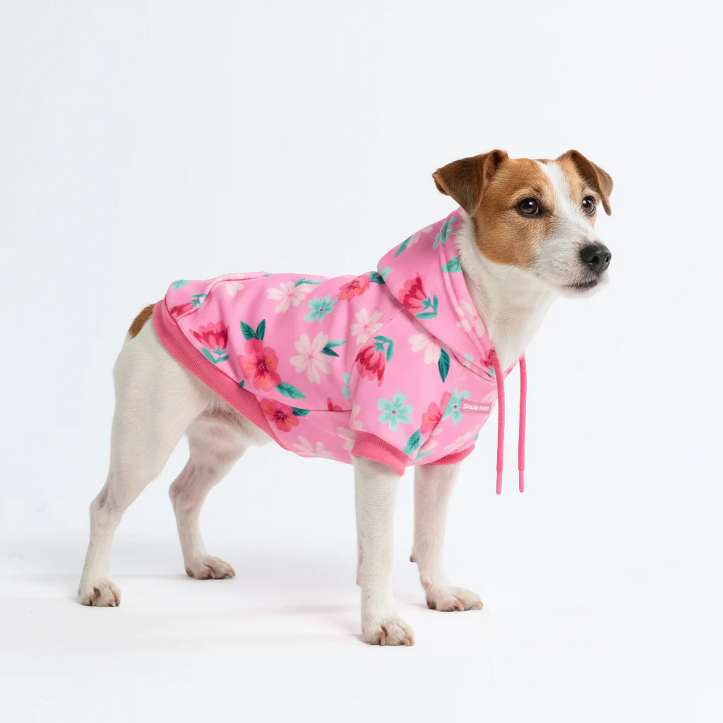 Felpa con cappuccio per cani con stampe - Image 20