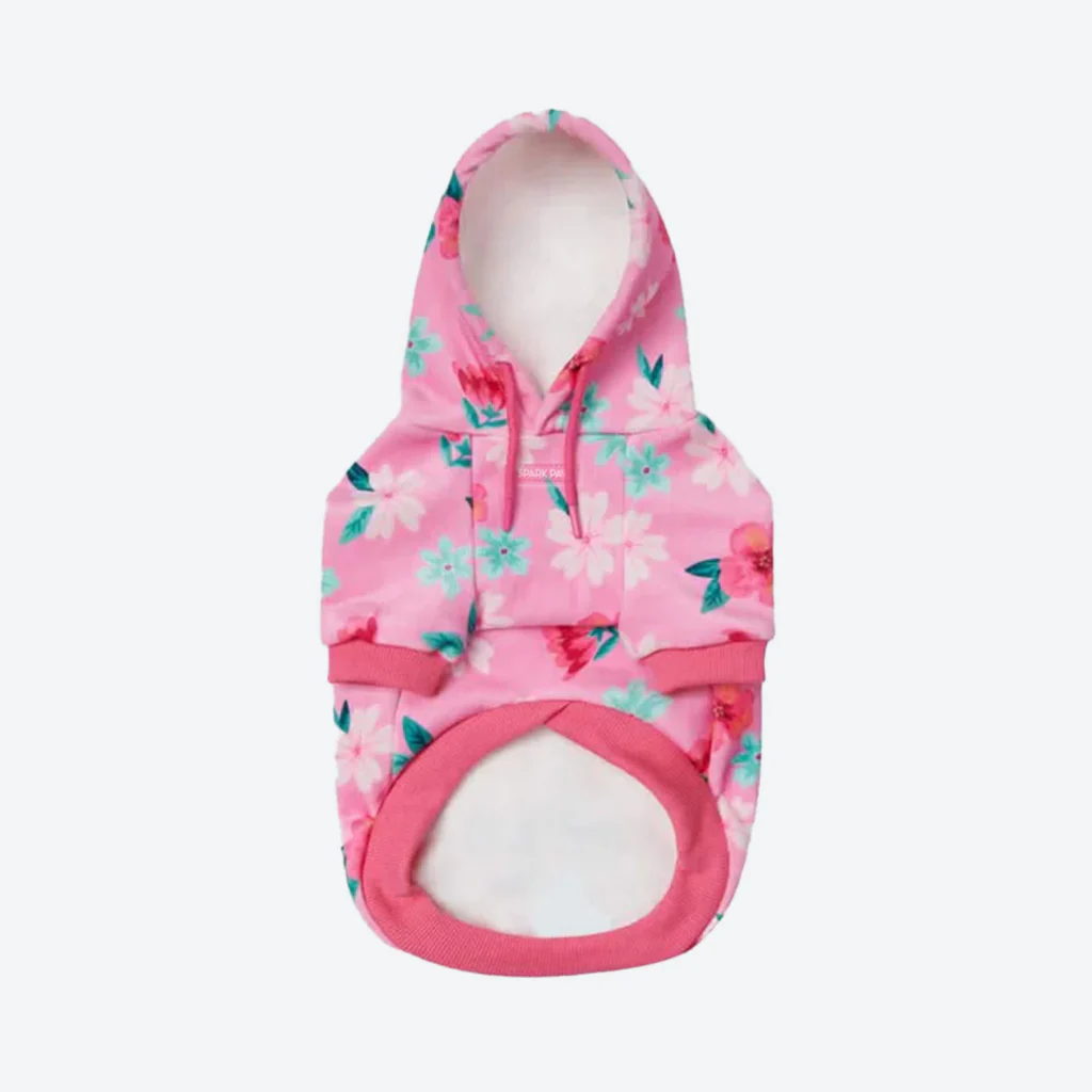 Felpa con cappuccio per cani con stampe - Image 25