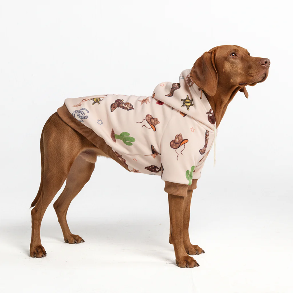 Felpa con cappuccio per cani con stampe - Image 45