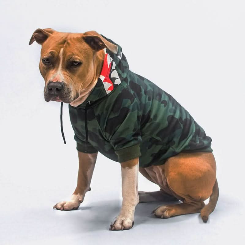 Felpa con cappuccio per cani con stampe - Image 70