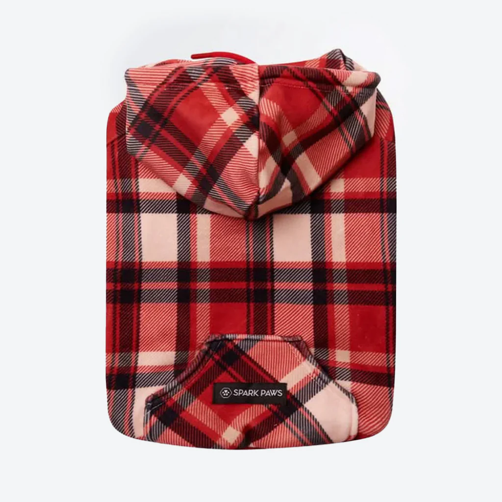 Maglione Plaid per Cani - Quadretti rossi - Image 8