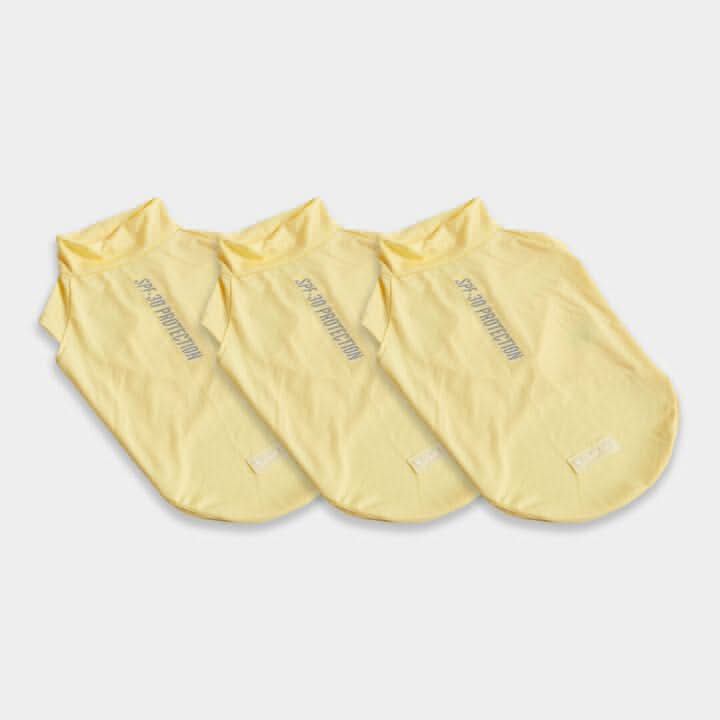 T-shirt per cani Sunblock - Gialla - Image 7