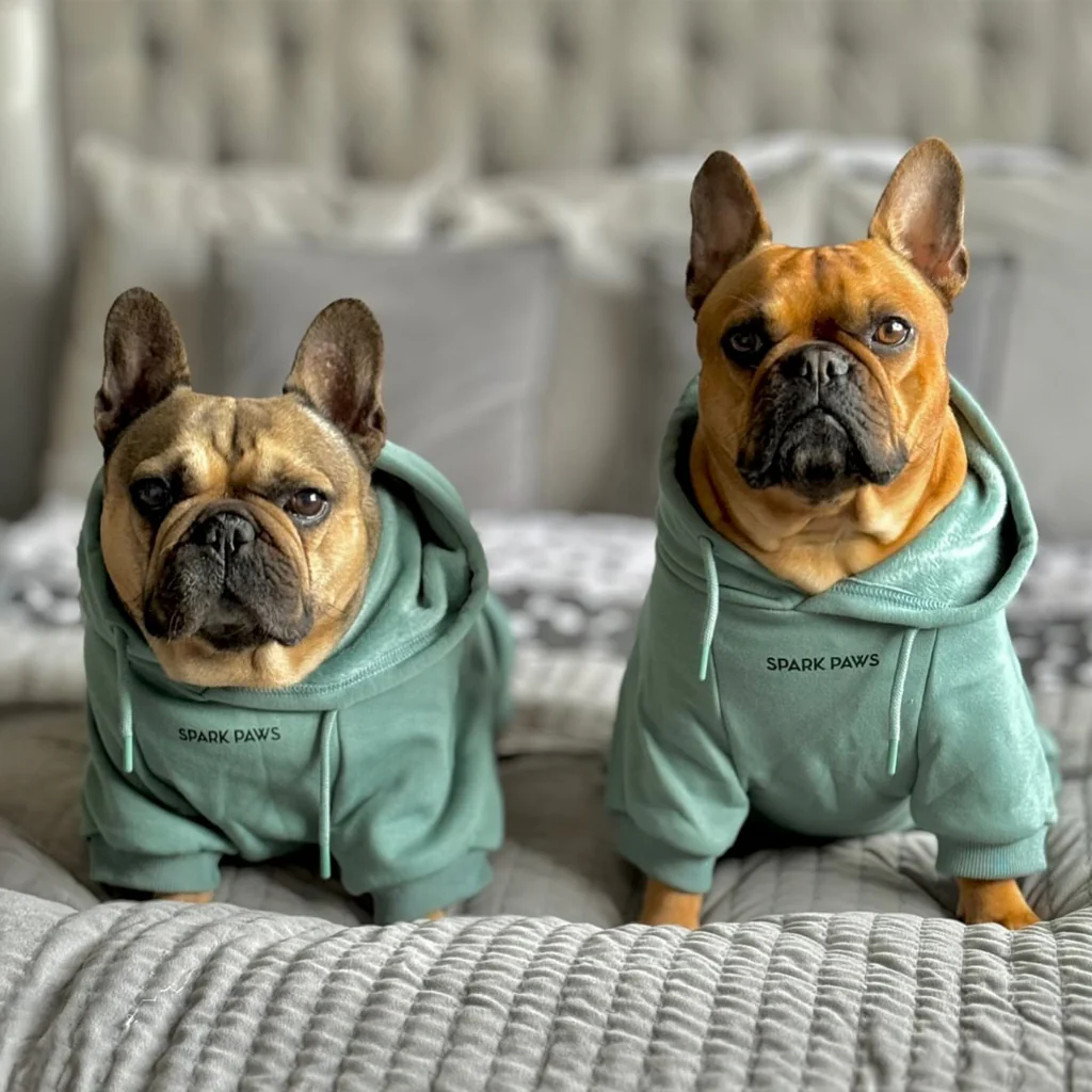 Felpa con cappuccio essenziale per cani - Image 12