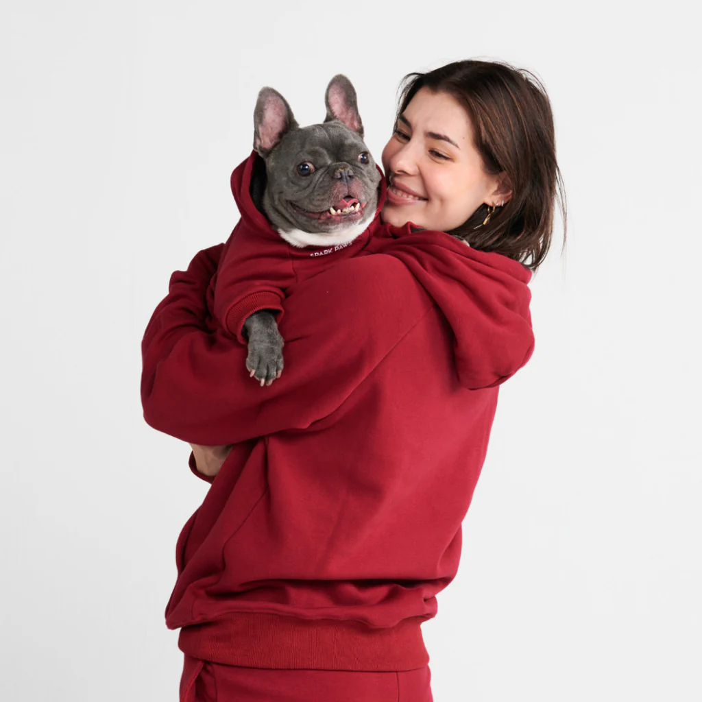 Felpa con cappuccio essenziale per cani - Image 23