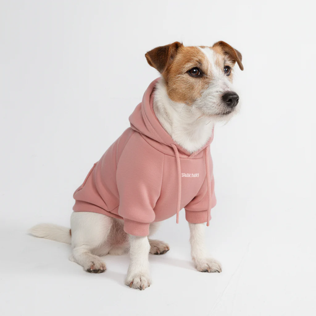 Felpa con cappuccio essenziale per cani - Image 38
