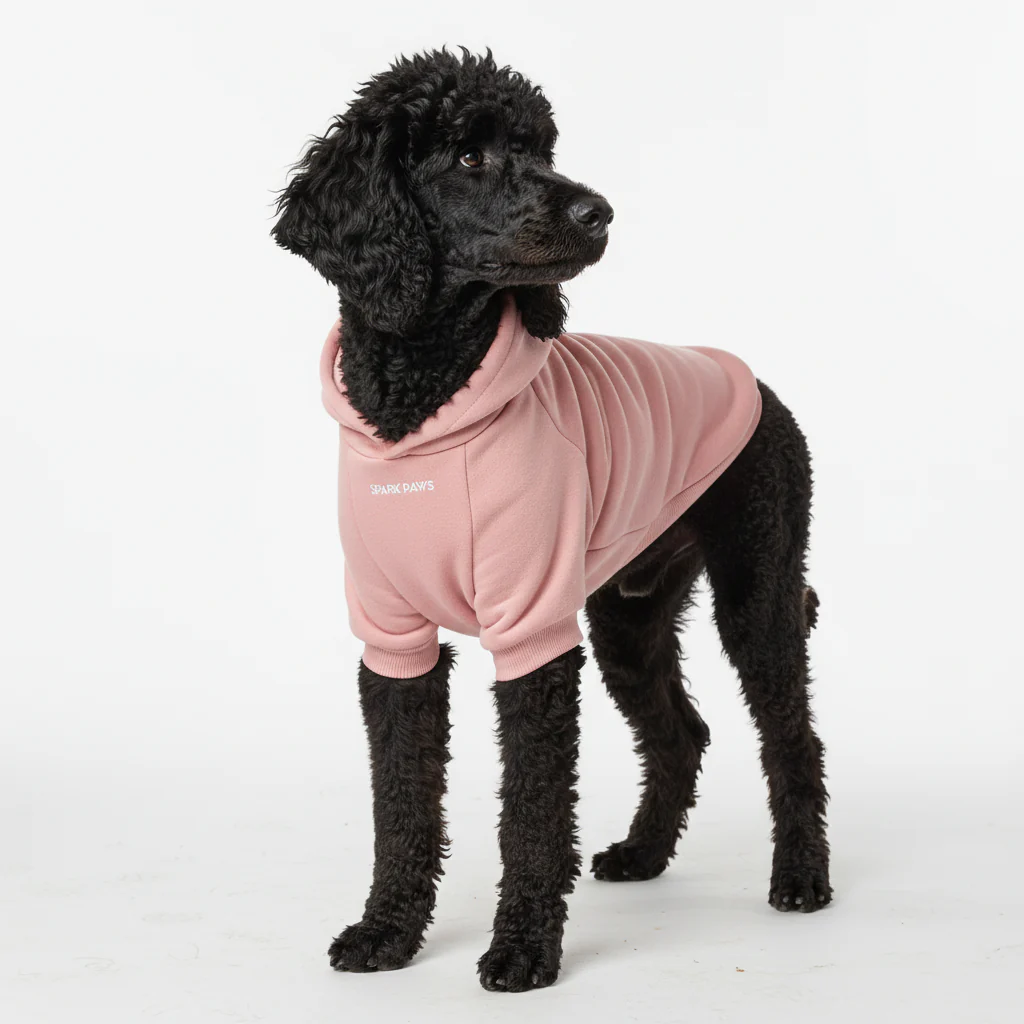 Felpa con cappuccio essenziale per cani - Image 41