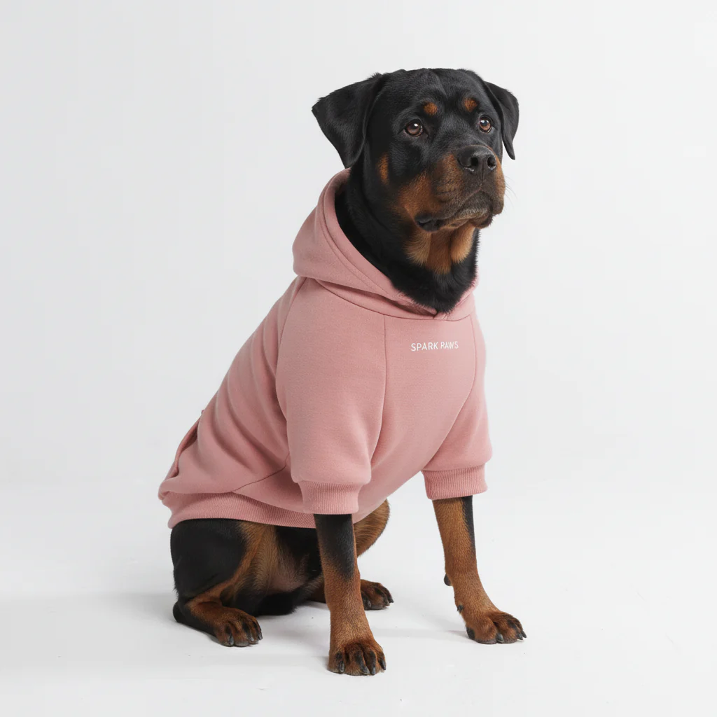 Felpa con cappuccio essenziale per cani - Image 42