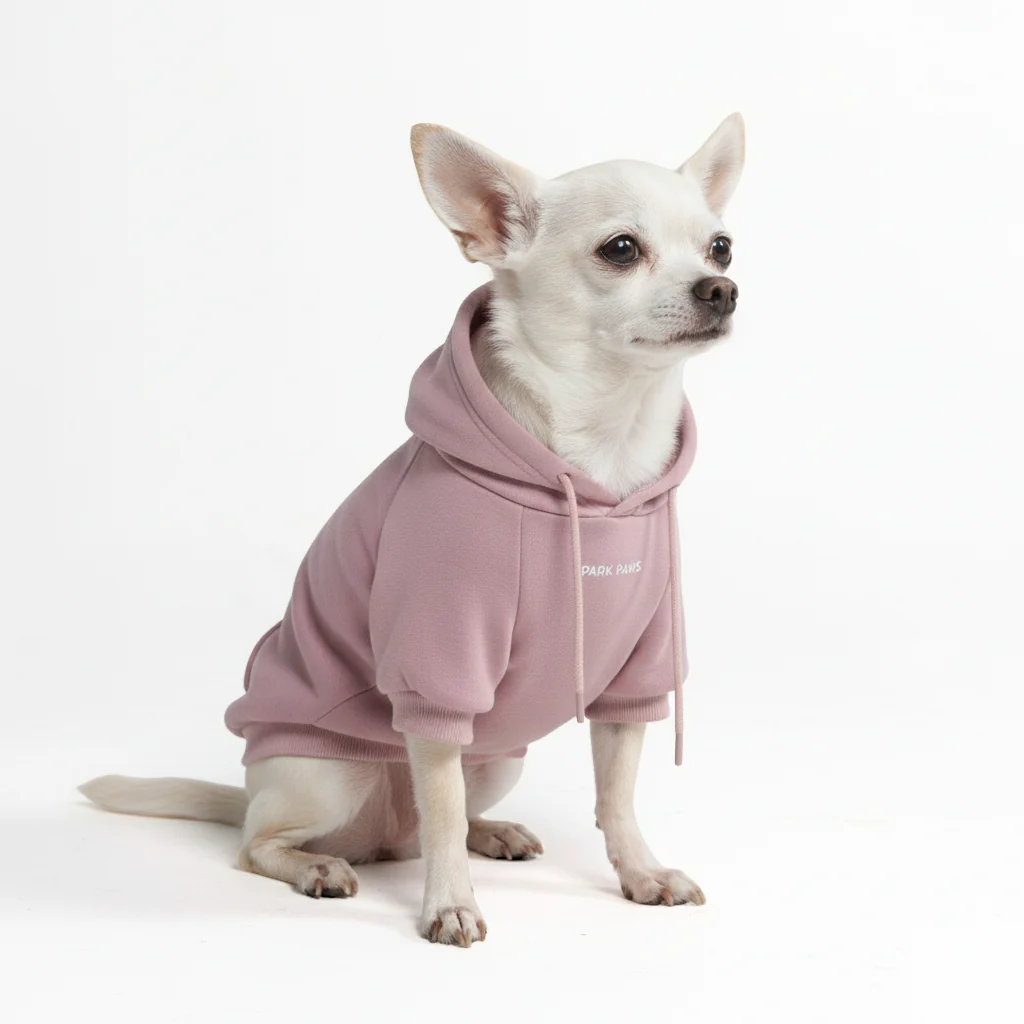 Felpa con cappuccio essenziale per cani - Image 49
