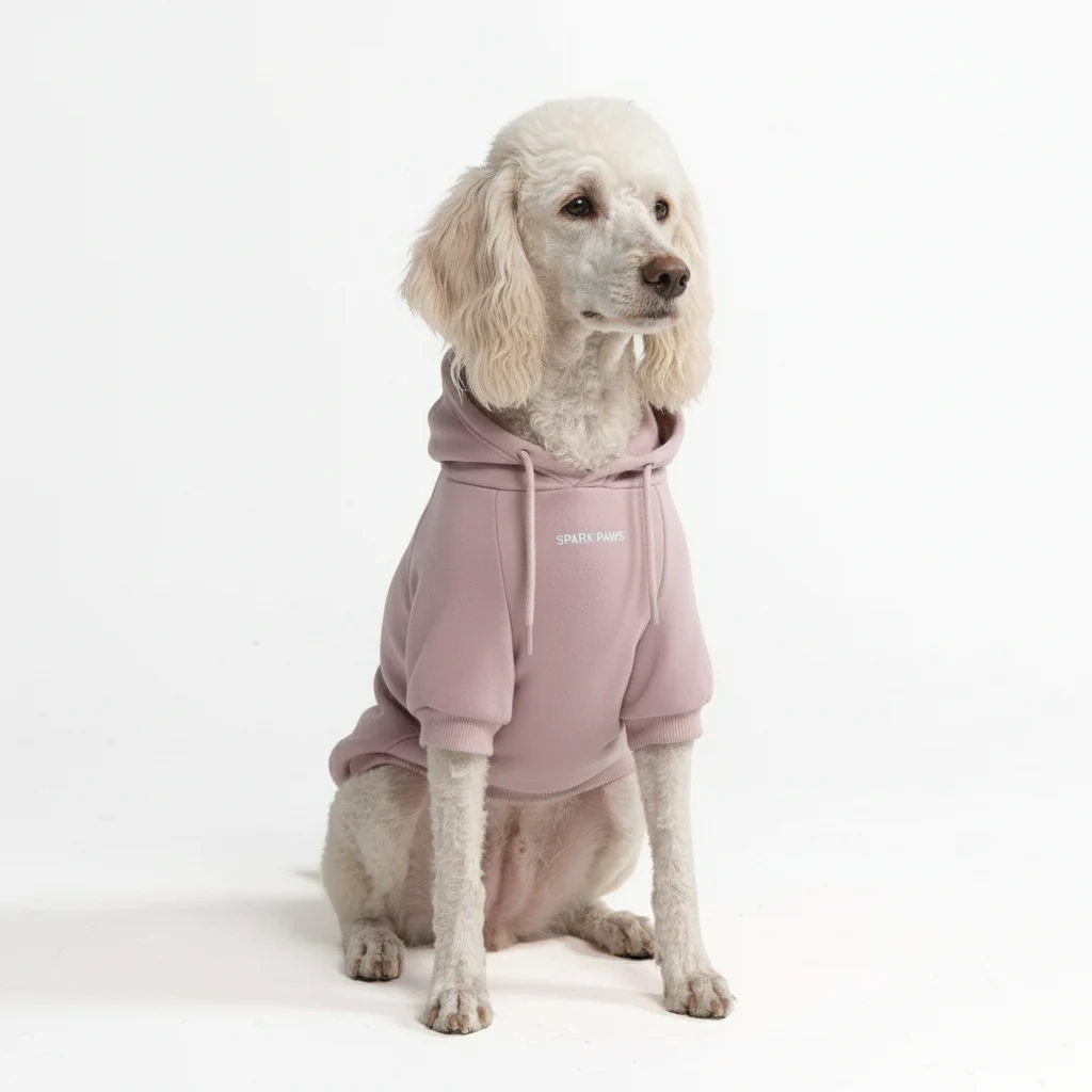 Felpa con cappuccio essenziale per cani - Image 51