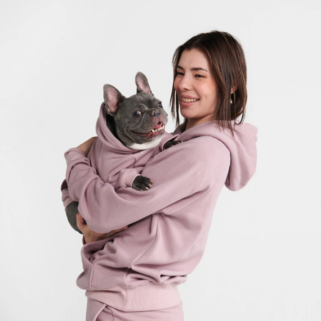 Felpa con cappuccio essenziale per cani - Image 56