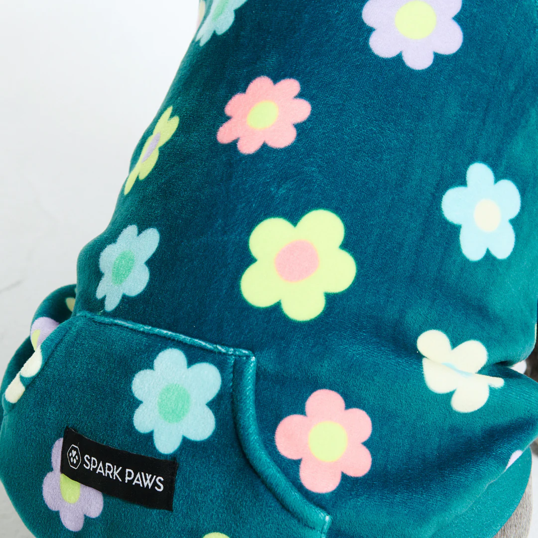 Daisy Felpa per Cane - Verde - Image 7