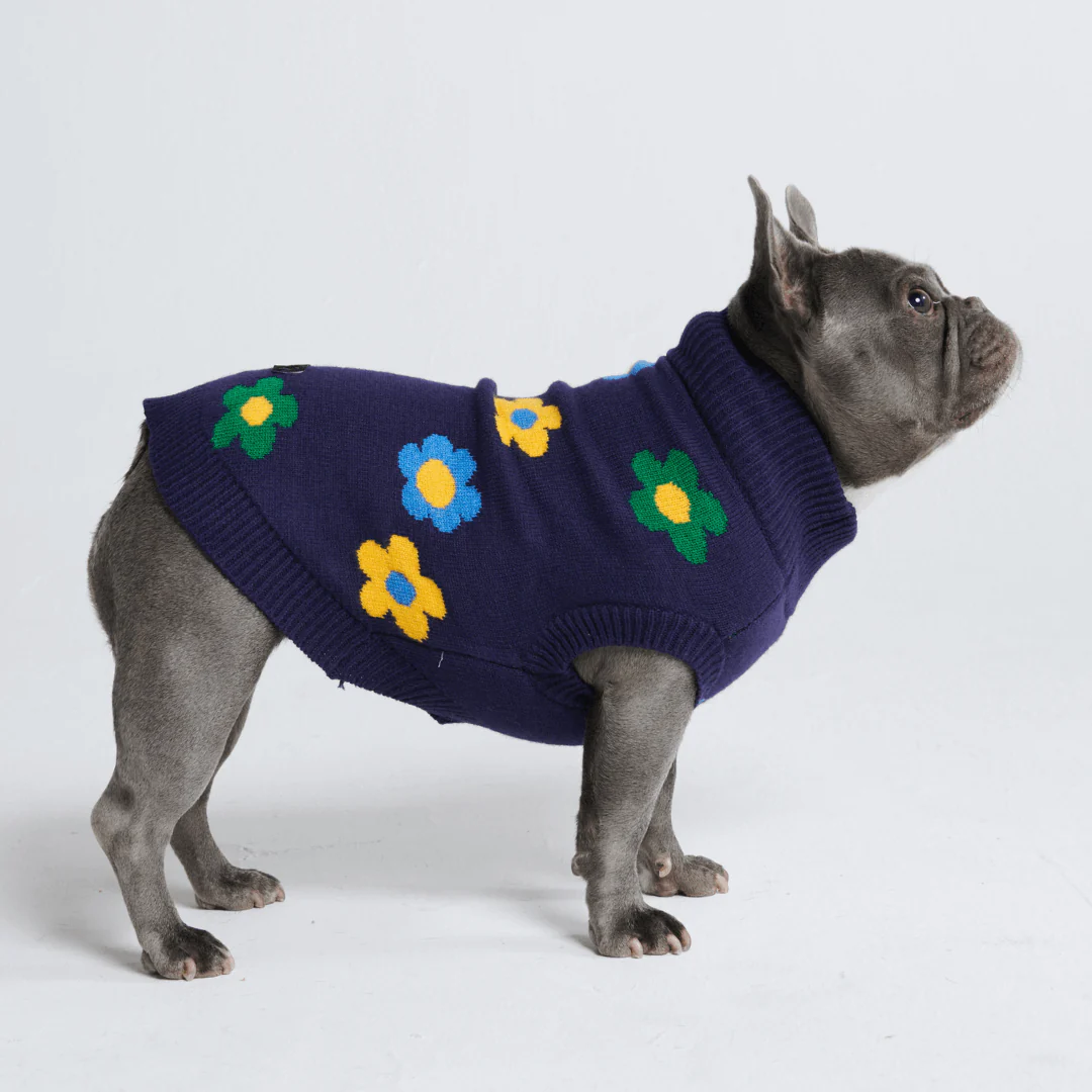 Maglione per cane lavorato a maglia - Fiore - Image 10