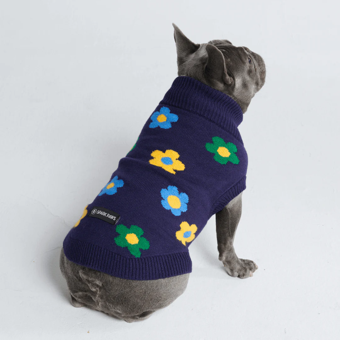 Maglione per cane lavorato a maglia - Fiore - Image 11