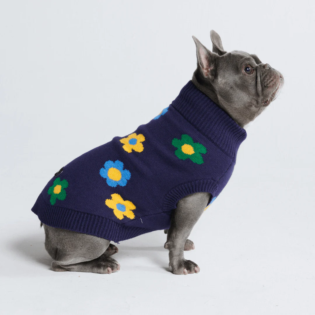 Maglione per cane lavorato a maglia - Fiore - Image 13