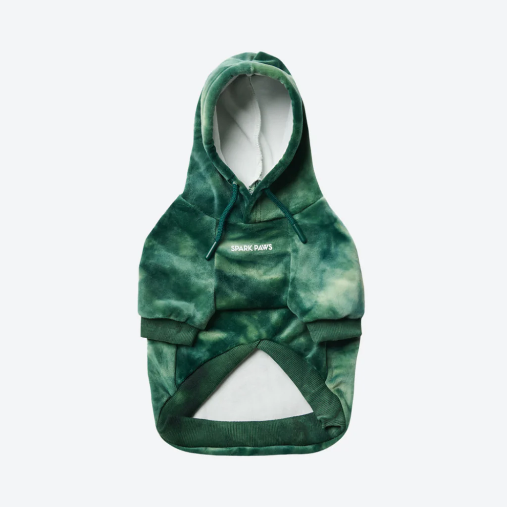 Maglione in Velluto per Cani - Verde Smeraldo - Image 8