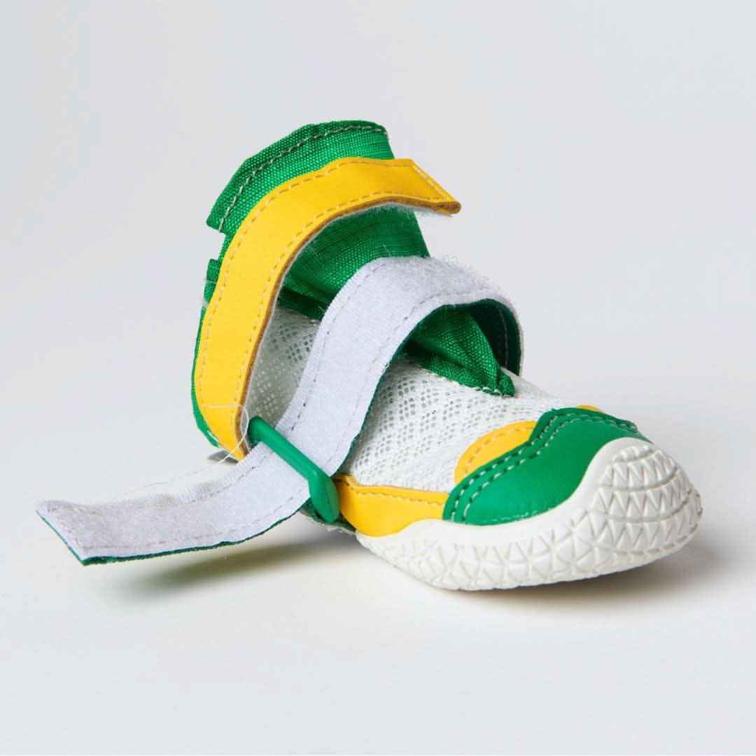 Scarpe per cani Hot Pavement Pawtector - Verde Giallo - Image 5