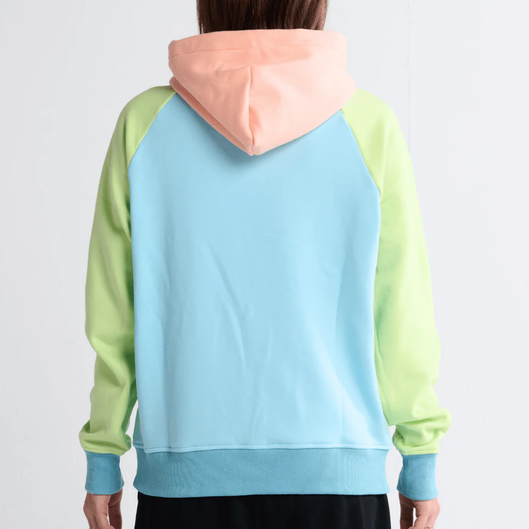 Felpa con cappuccio color block umana - Image 31