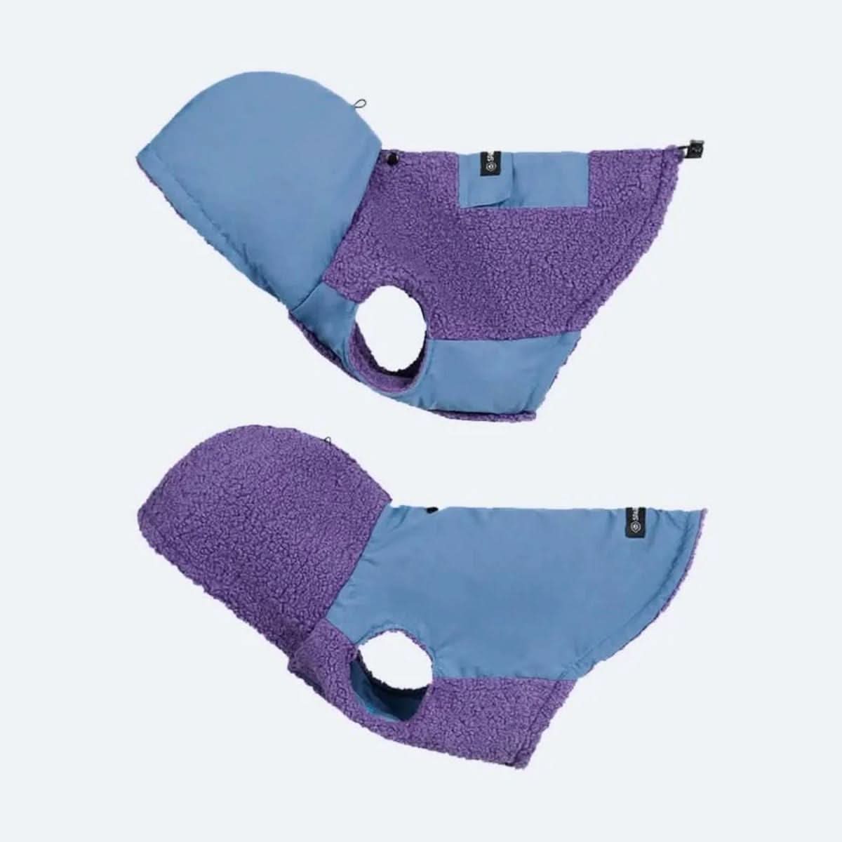 Giacca reversibile - Viola e blu - Image 3