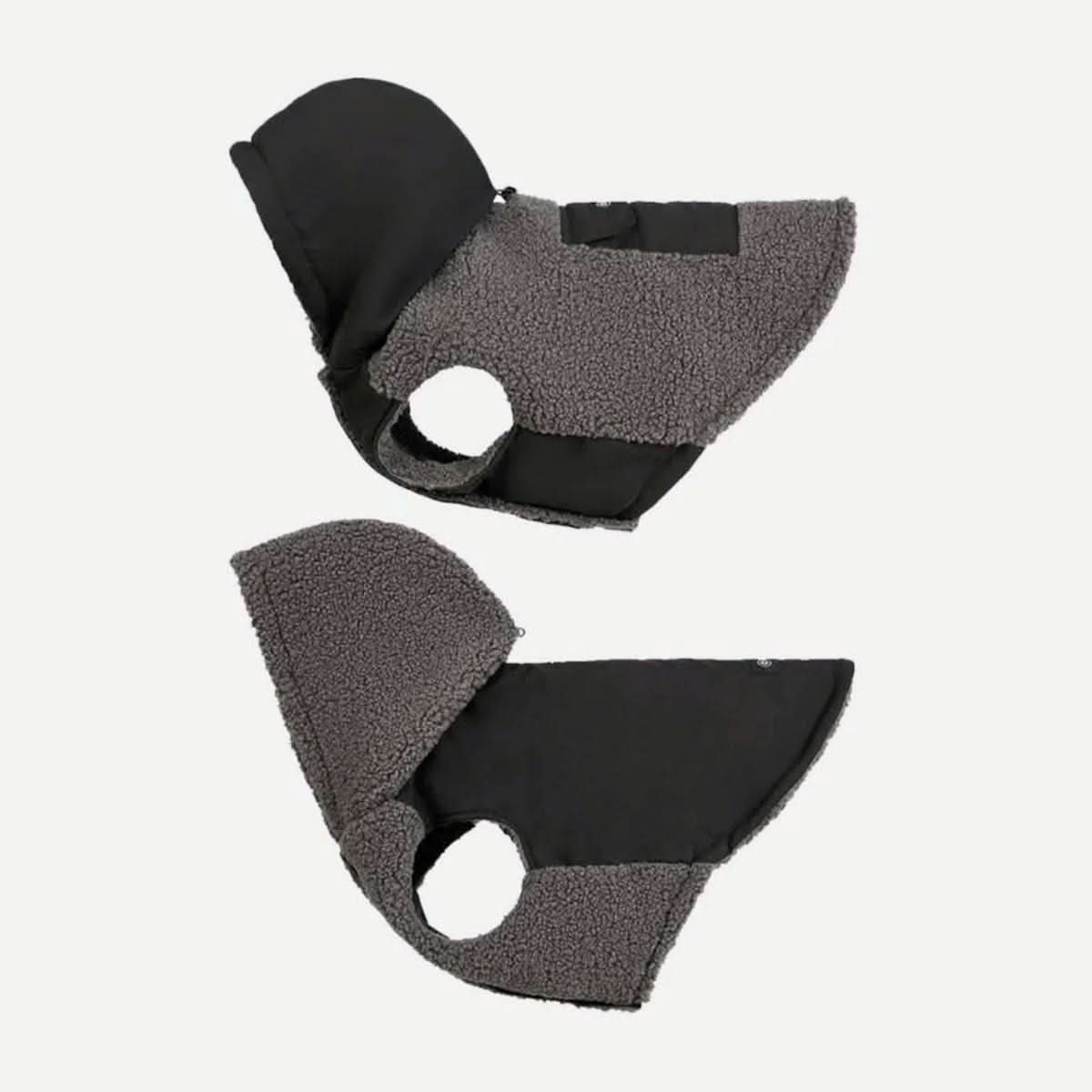 Giacca reversibile - Grigio e Nero - Image 3