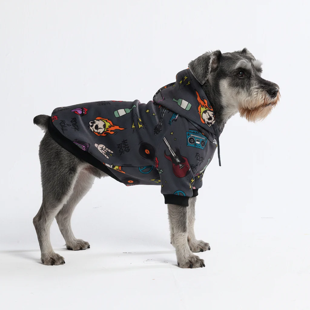 Rock and Roll Felpa per Cane - Image 3