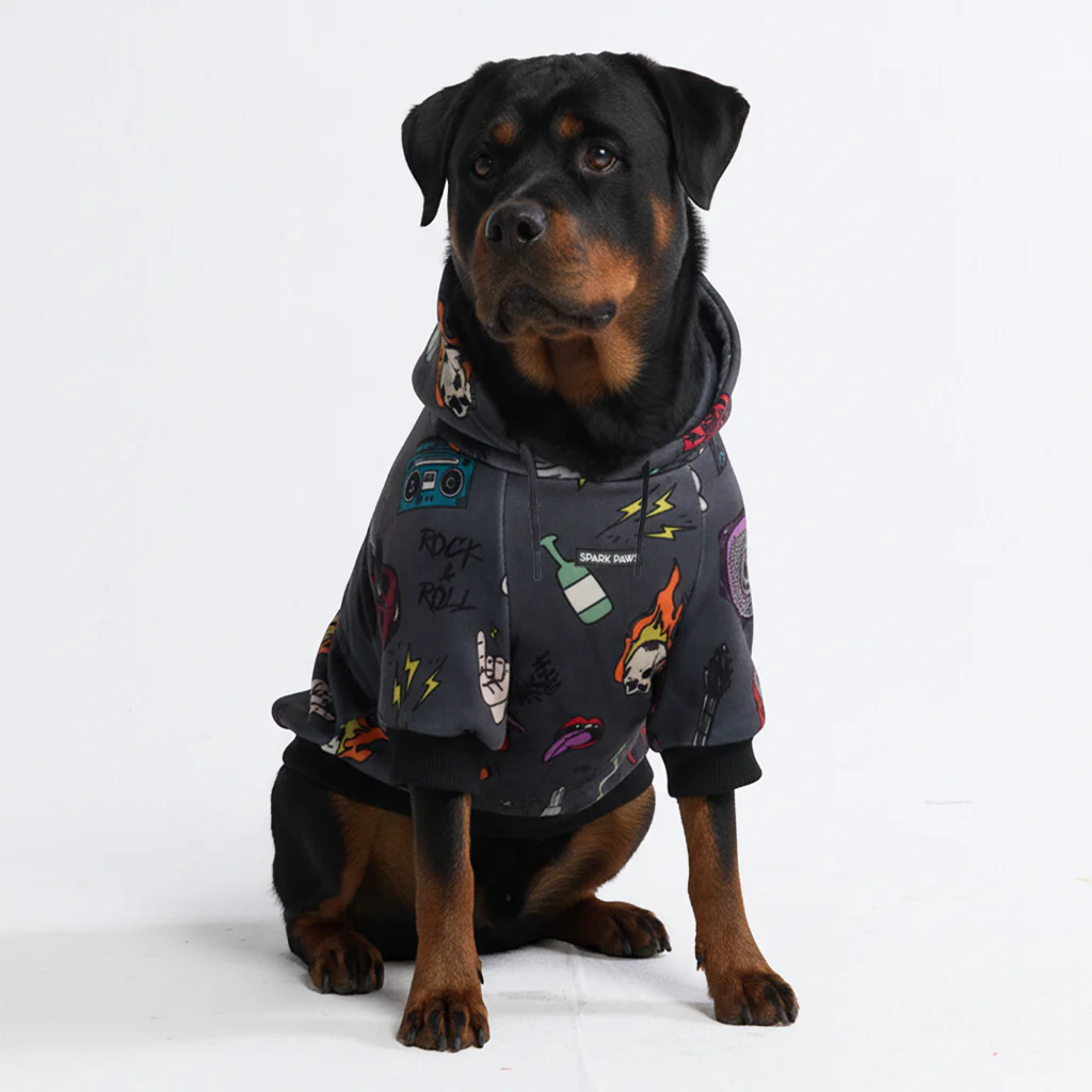 Rock and Roll Felpa per Cane - Image 7