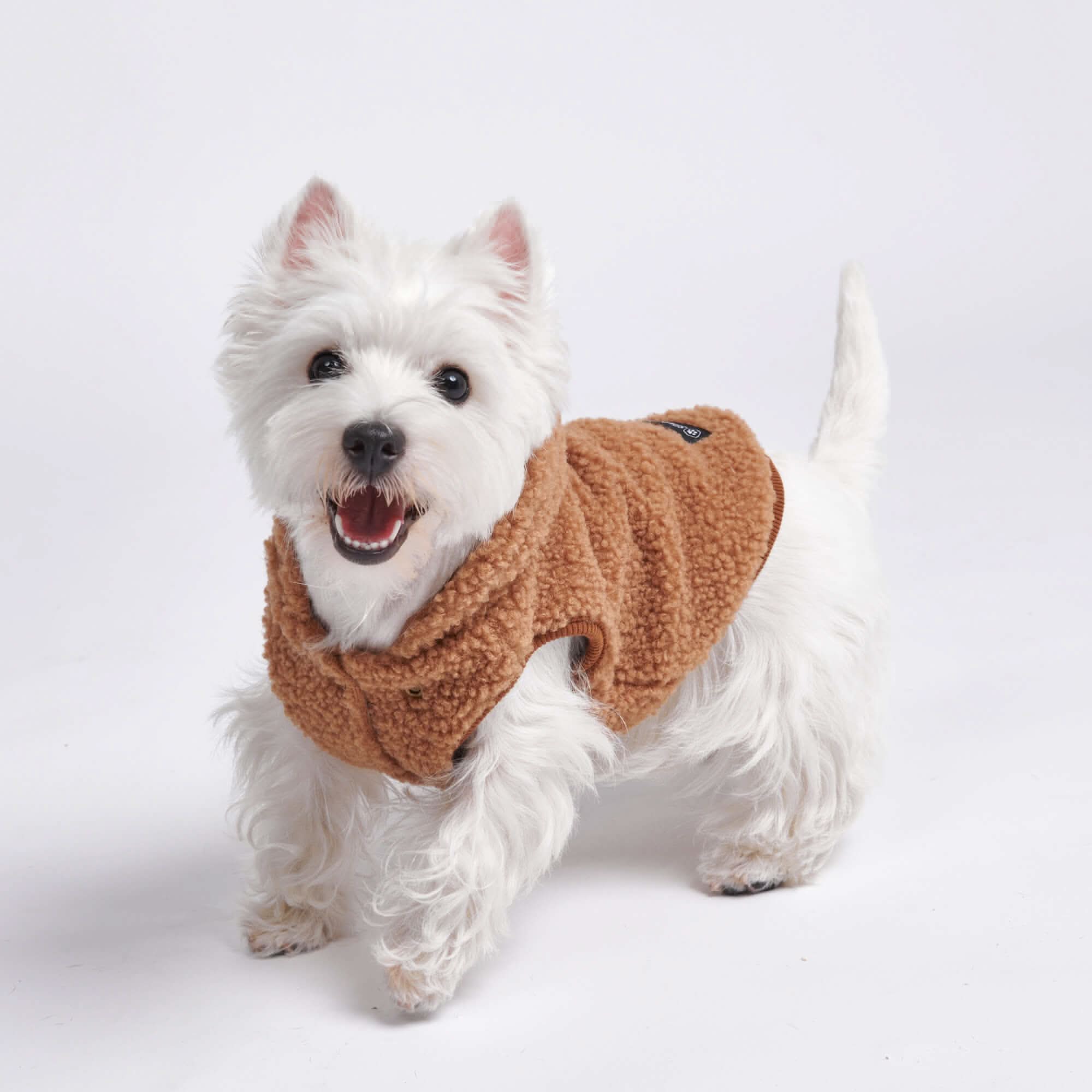 Giacca Teddy Sherpa - Marrone - Image 8