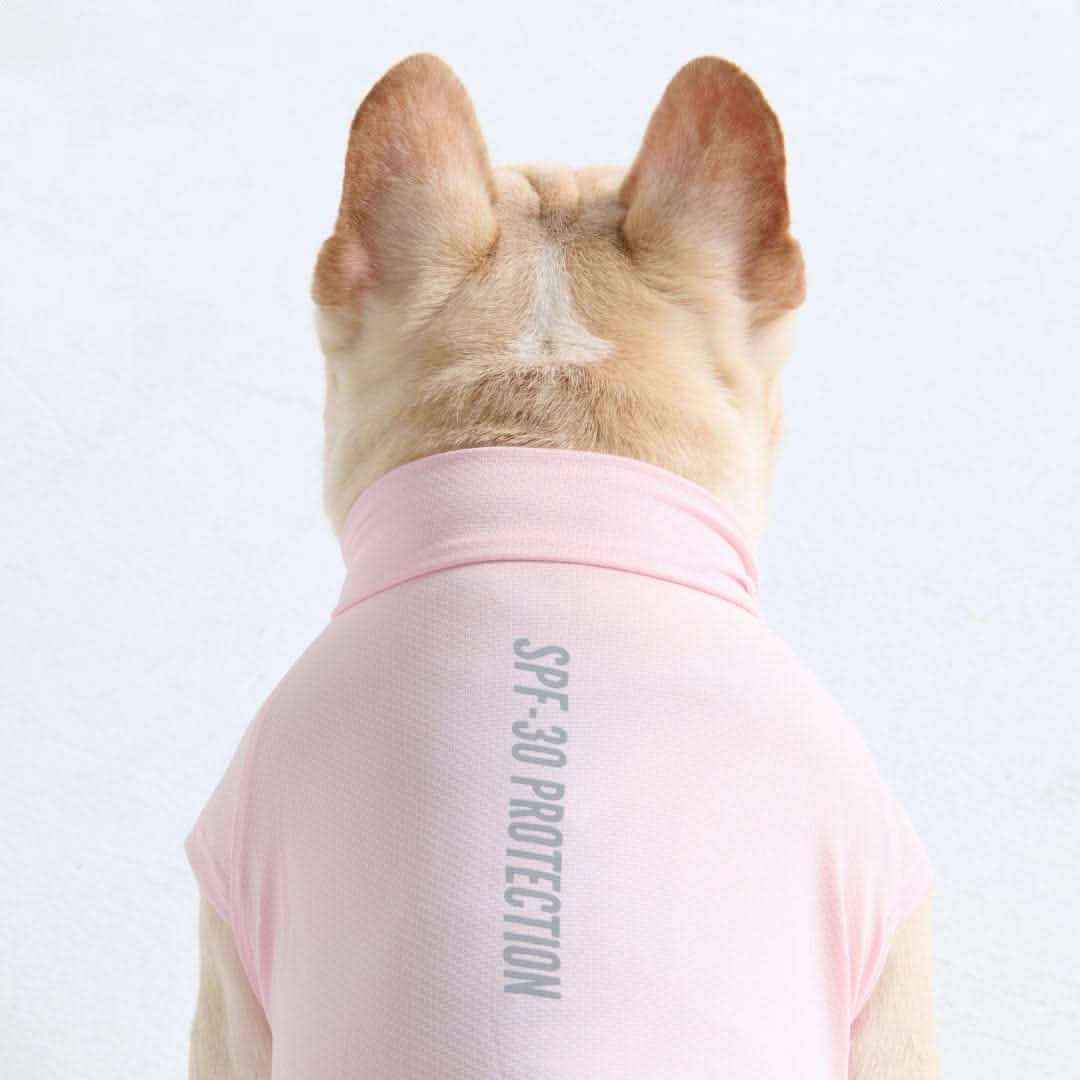 Maglietta per cani con protezione solare - Rosa chiaro - Image 3