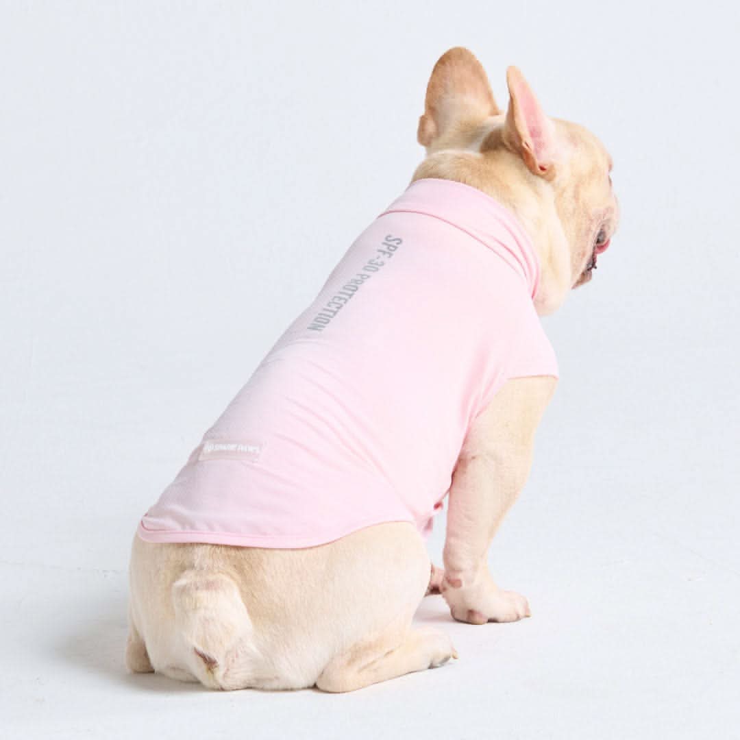 Maglietta per cani con protezione solare - Rosa chiaro - Image 5