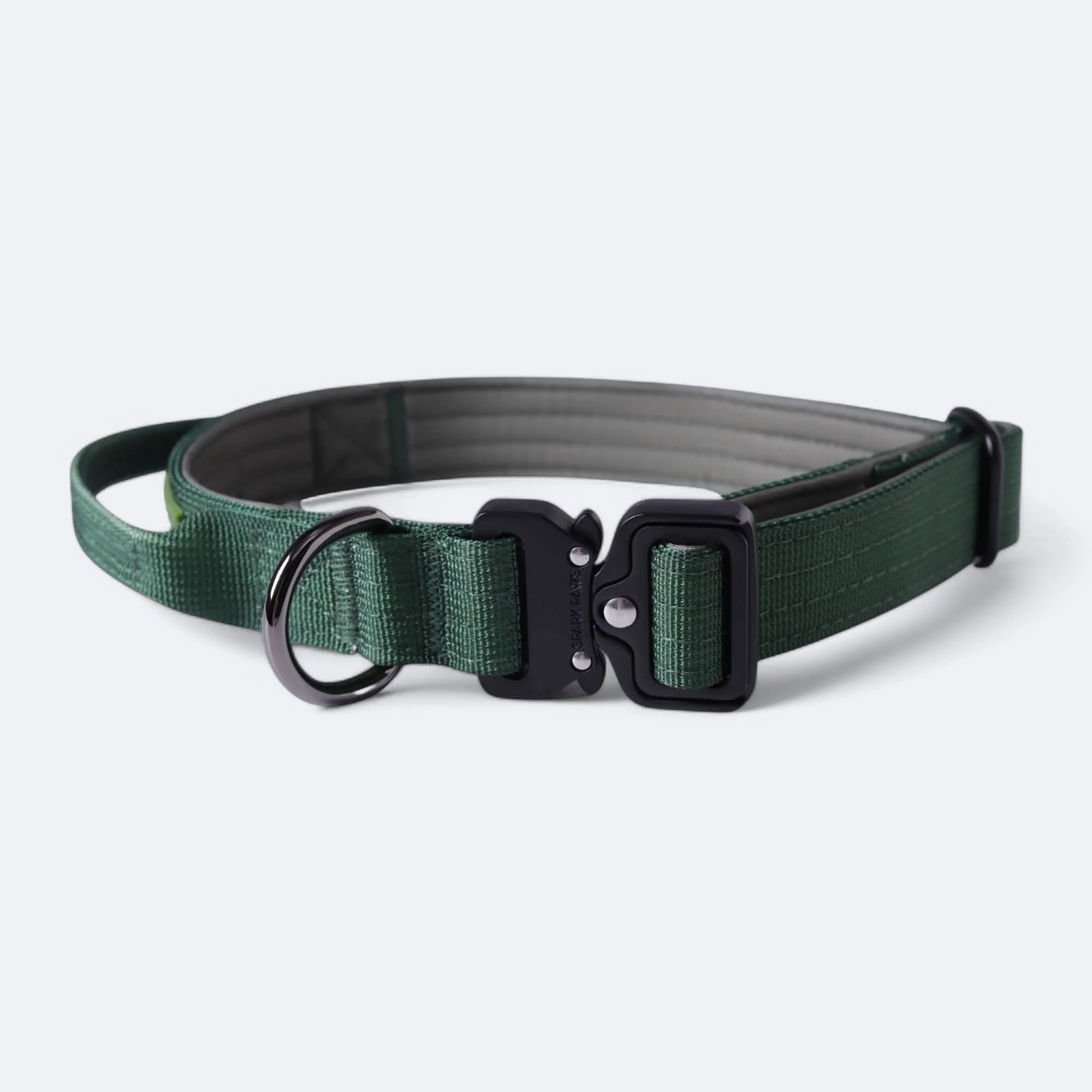 Collare tattico per cani - Verde Militare - Image 8