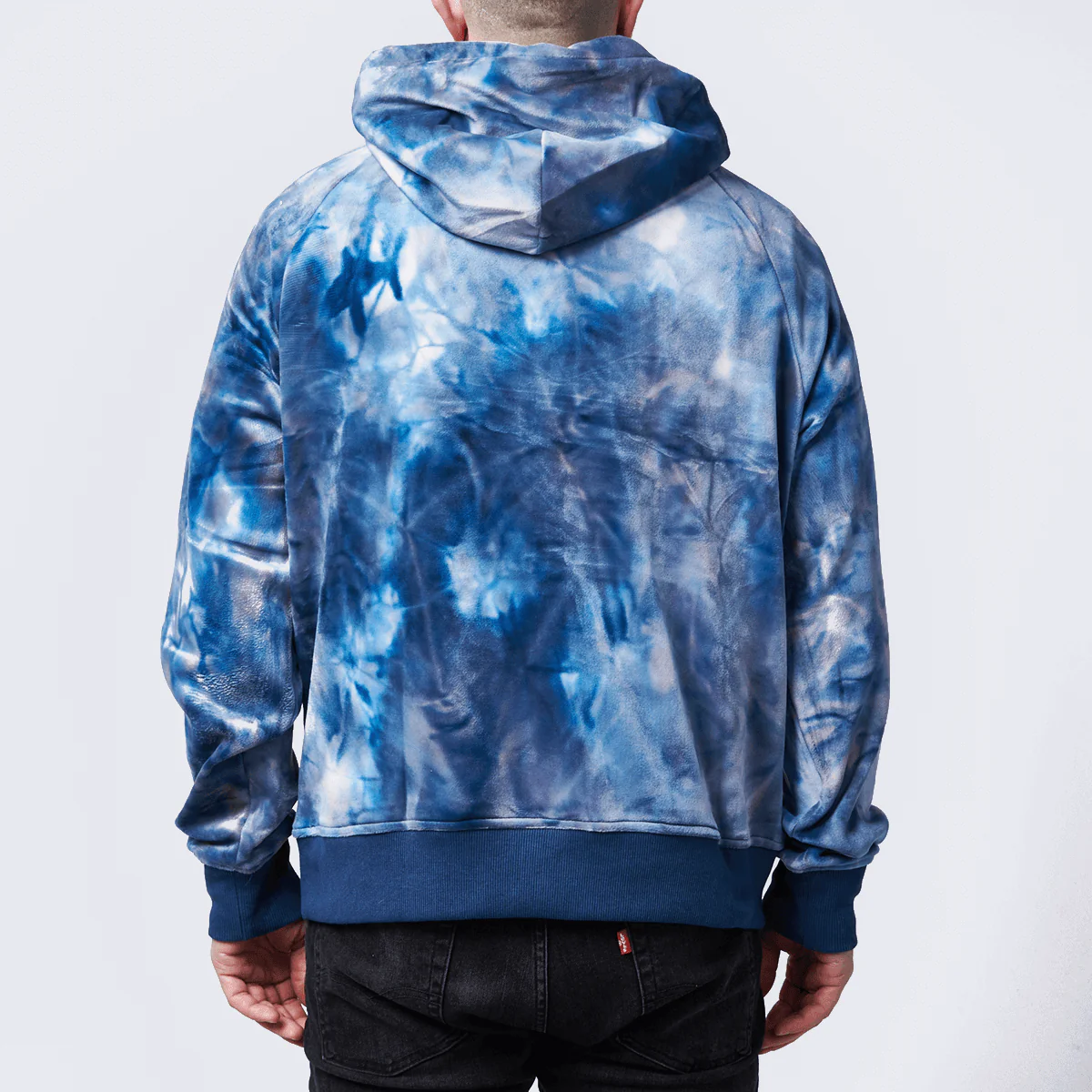 Maglione in Velluto per Umani - Blu Zaffiro - Image 3