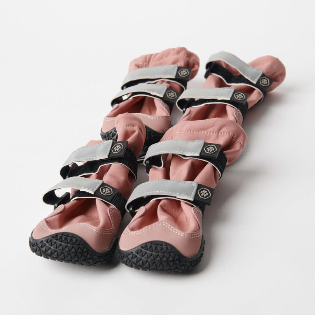 Stivali per cani resistenti all'acqua con struttura flessibile - Rosa - Image 6